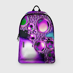 Рюкзак Фиолетовые пузыри, цвет: 3D-принт — фото 2