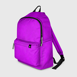 Рюкзак Неоновый розово-сиреневый текстурированный, цвет: 3D-принт
