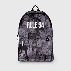 Рюкзак Правило 34 ахегао, цвет: 3D-принт — фото 2