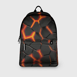 Рюкзак Разлив лавы, цвет: 3D-принт — фото 2