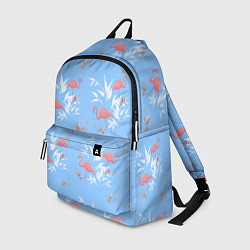 Рюкзак Паттерн с фламинго, цвет: 3D-принт