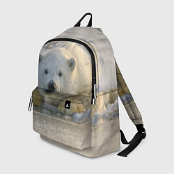 Рюкзак Белый медведь ожидает, цвет: 3D-принт