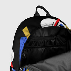 Рюкзак Абстракция в стиле супрематизм, цвет: 3D-принт — фото 2