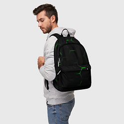 Рюкзак Соты бронированный стиль, цвет: 3D-принт — фото 2