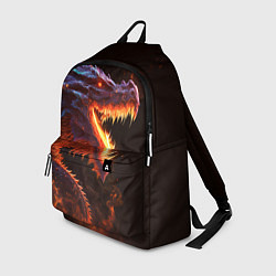 Рюкзак Огненный дракон, цвет: 3D-принт