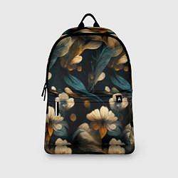 Рюкзак Узор цветочный паттерн, цвет: 3D-принт — фото 2