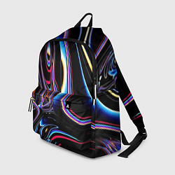 Рюкзак Черный глянец, цвет: 3D-принт