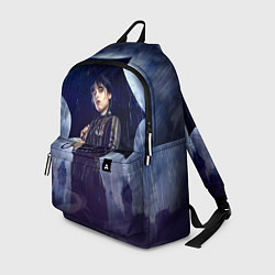 Рюкзак Уэнсдей Аддамс с зонтом, цвет: 3D-принт