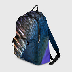 Рюкзак Shape grey abstract, цвет: 3D-принт