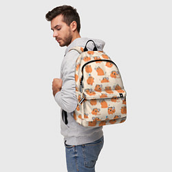 Рюкзак Человек-бензопила - Почита и хлебушек, цвет: 3D-принт — фото 2