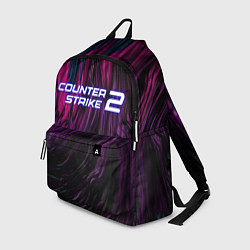 Рюкзак Counter strike 2 цветная абстракция