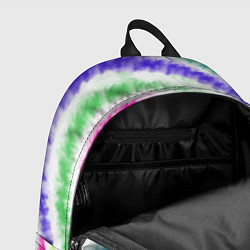 Рюкзак Тай-дай разноцветный, цвет: 3D-принт — фото 2