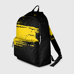 Рюкзак Желтое граффити, цвет: 3D-принт