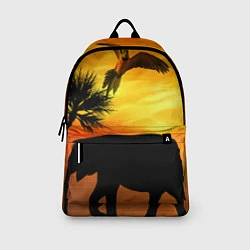 Рюкзак Африканский пейзаж, цвет: 3D-принт — фото 2