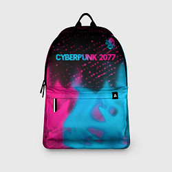 Рюкзак Cyberpunk 2077 - neon gradient: символ сверху, цвет: 3D-принт — фото 2
