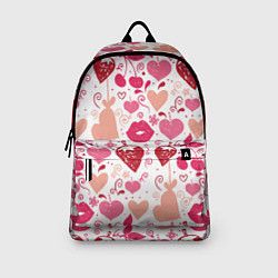 Рюкзак Клубничная любовь, цвет: 3D-принт — фото 2