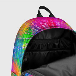 Рюкзак Радужное излучение, цвет: 3D-принт — фото 2
