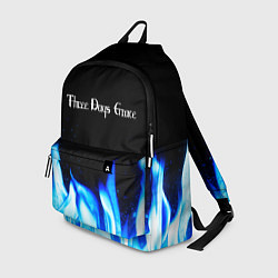 Рюкзак Three Days Grace blue fire, цвет: 3D-принт