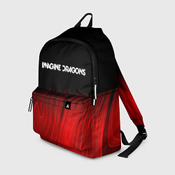 Рюкзак Imagine Dragons red plasma, цвет: 3D-принт