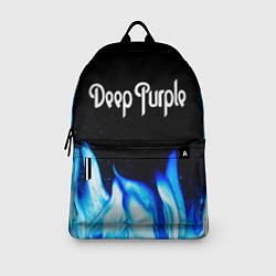 Рюкзак Deep Purple blue fire, цвет: 3D-принт — фото 2