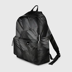 Рюкзак Черные перья ворона, цвет: 3D-принт