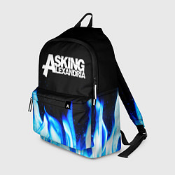 Рюкзак Asking Alexandria blue fire, цвет: 3D-принт