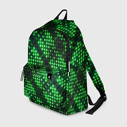 Рюкзак Яркие зеленые точки, цвет: 3D-принт