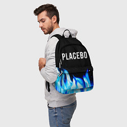 Рюкзак Placebo blue fire, цвет: 3D-принт — фото 2
