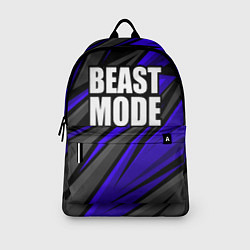 Рюкзак Beast mode - синяя униформа, цвет: 3D-принт — фото 2