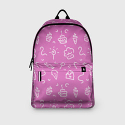 Рюкзак Розовые сладости, цвет: 3D-принт — фото 2