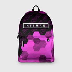 Рюкзак Hitman pro gaming: символ сверху, цвет: 3D-принт — фото 2