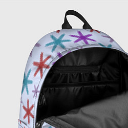 Рюкзак Веточки орнамент, цвет: 3D-принт — фото 2