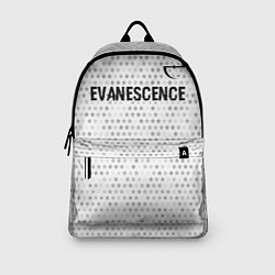 Рюкзак Evanescence glitch на светлом фоне: символ сверху, цвет: 3D-принт — фото 2