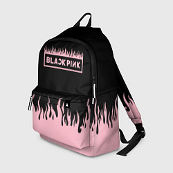 Рюкзак Blackpink - flames, цвет: 3D-принт
