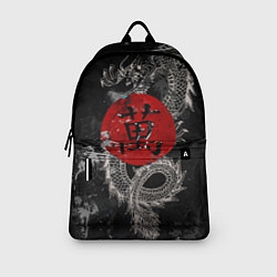 Рюкзак Dragon - black grunge, цвет: 3D-принт — фото 2
