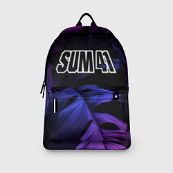 Рюкзак Sum41 neon monstera, цвет: 3D-принт — фото 2