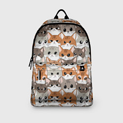 Рюкзак Паттерн милые котики, цвет: 3D-принт — фото 2