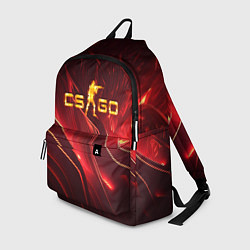Рюкзак CS GO fire logo, цвет: 3D-принт