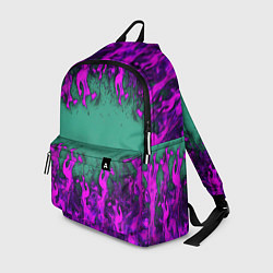 Рюкзак Фиолетовое пламя, цвет: 3D-принт