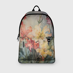 Рюкзак Акварельные лилии, цвет: 3D-принт — фото 2