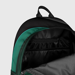 Рюкзак Абстрактная зеленая текстура, цвет: 3D-принт — фото 2
