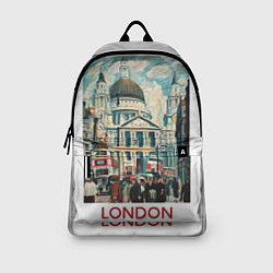 Рюкзак Собор Святого Павла, Лондон, цвет: 3D-принт — фото 2