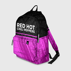 Рюкзак Red Hot Chili Peppers rock legends: символ сверху, цвет: 3D-принт