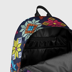 Рюкзак Орнамент удмуртский, цвет: 3D-принт — фото 2