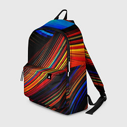 Рюкзак Смесь ярких линий абстракция, цвет: 3D-принт
