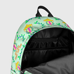 Рюкзак Я подарок для мамы и папы - текст паттерн, цвет: 3D-принт — фото 2