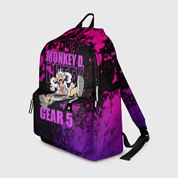 Рюкзак One piece - пурпурный гир 5, цвет: 3D-принт