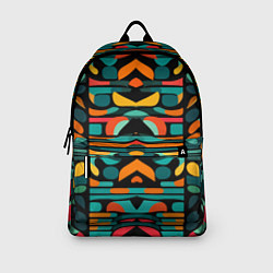 Рюкзак Абстрактный красочный паттерн - мода, цвет: 3D-принт — фото 2