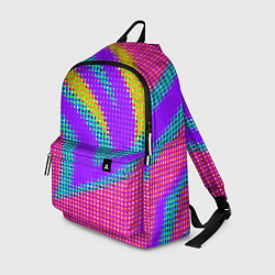Рюкзак Круглые пиксели, цвет: 3D-принт