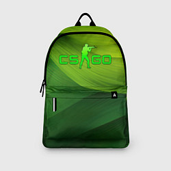 Рюкзак CSGO green logo, цвет: 3D-принт — фото 2